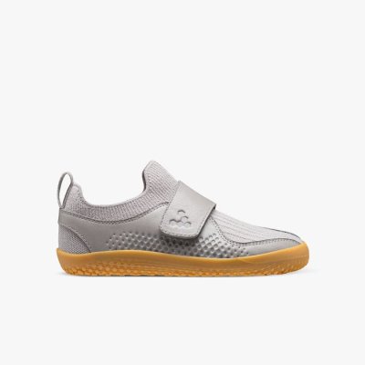 Vivobarefoot Primus Knit II - Lasten Koulukengät Harmaat - QWB083962